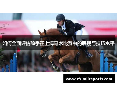 如何全面评估骑手在上海马术比赛中的表现与技巧水平